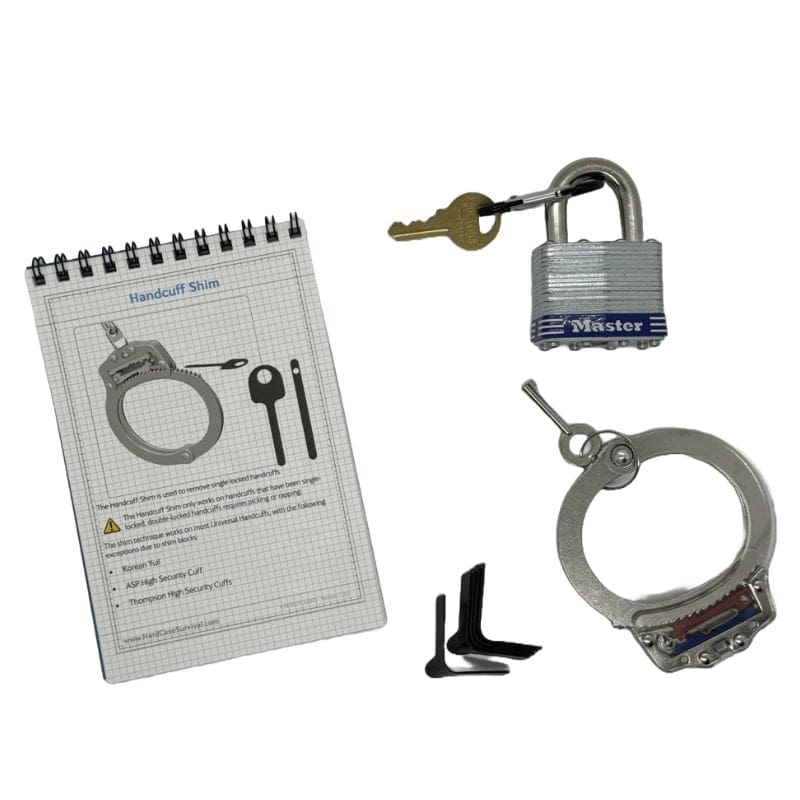 Handcuff Kit Handcuff & Padlock Training Kit – Waypost Outdoors®