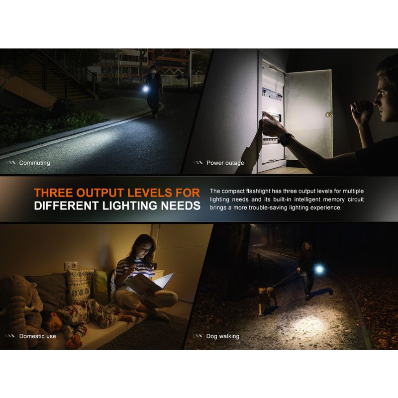 fenix e12 walking flashlight Fenix E12 V3.0 AA EDC Flashlight