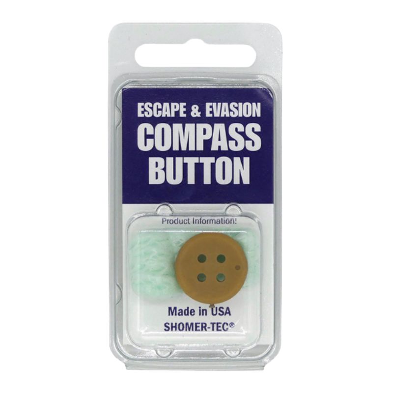 Everyday Carry | Escape & Evasion Compass Button | SERE – Waypost Outdoors®